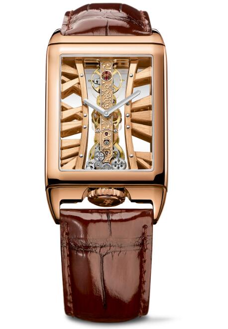 Review Copy Corum Golden Bridge Rectangle Watch B113/03044 - 113.050.55/0F02 MX55R - Click Image to Close